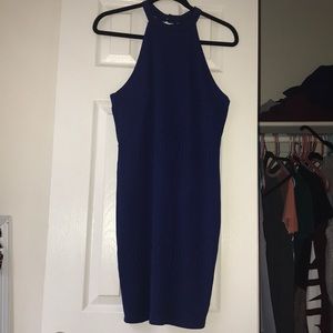 Blue bodycon  dress
